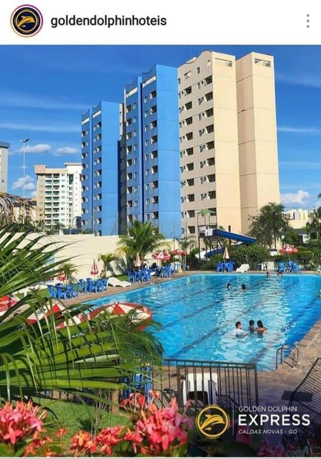 Golden Dolphin Express Aparthotel Caldas Novas Exterior photo