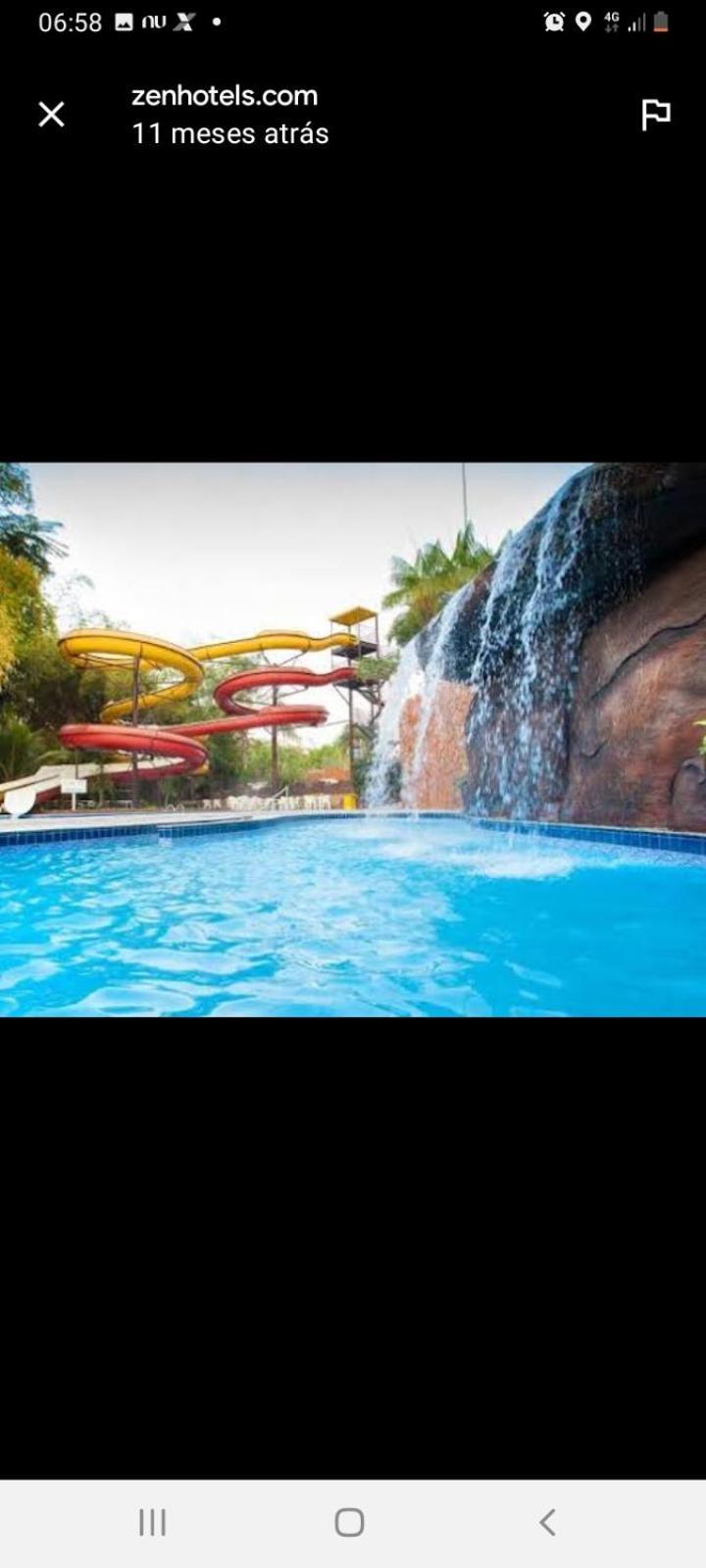 Golden Dolphin Express Aparthotel Caldas Novas Exterior photo